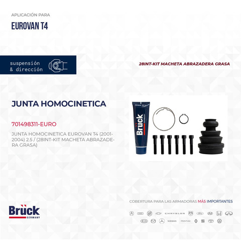 JUNTA HOMOCINETICA EUROVAN (EURO)