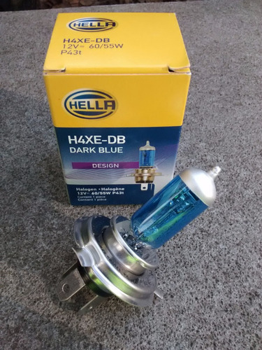 FOCO H4 60/55W P43T-38 (AZUL OSCURO)