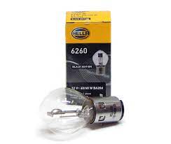 FOCO 1 POLO 12V 60/60W BASE BA20 BLACK EDITION MOTO