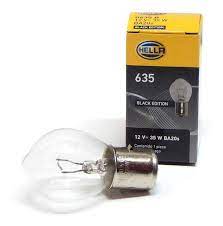 FOCO 1 POLO  12V 35W BASE BA20 (BLACK EDITION) MOTO