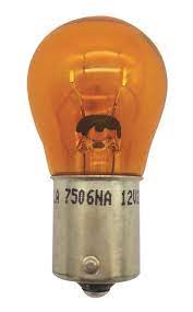 FOCO 1 POLO AMBAR  12V 21W PY21W BA15s BLACK EDI 7506-A