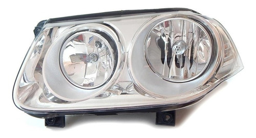 FARO JETTA A5 (IZQ) (CLASICO) (CROMO)
