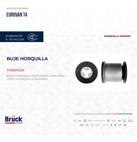 BUJE HORQUILLA (TRAS/TDI) EUROVAN TRANSPORTER