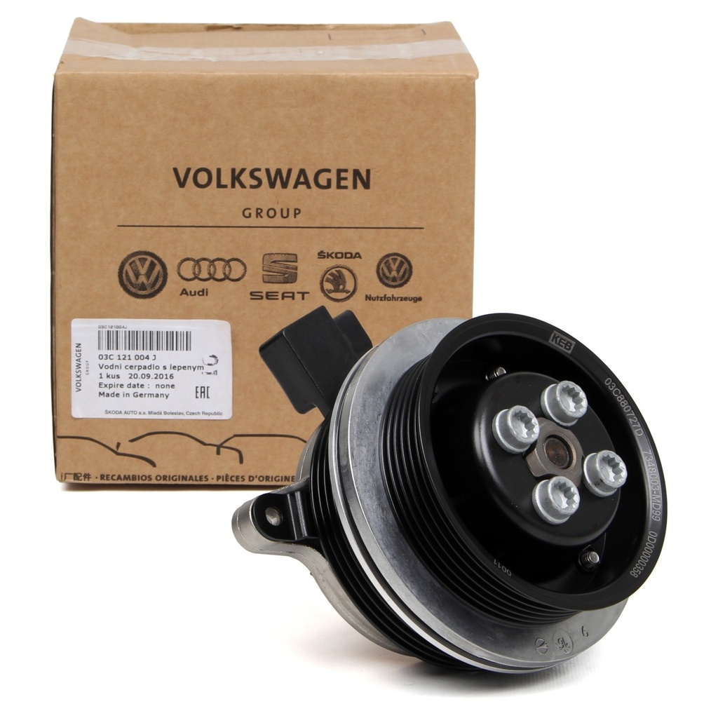BOMBA AGUA (1.4 LTRS/2 POLEA) GOLF 07-13 AUDI A1 TIGUAN IBIZA POLO (13) 2 POLEA DOBLE YYMH42499