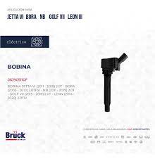 BOBINA (LAPIZ/CONECTOR LEVANTADO) TIGUAN GOLF A6 UP (1.0 LTS) AUDI A1 A3 Q3 LEON (2.0FSI)