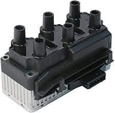 BOBINA (VR6 6 CIL 2.8LTRS) MK A3 EUROVAN GAS A4 (5 PINES CONECTOR CUADRADO 2 GUIAS)