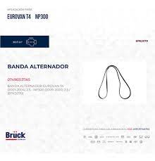 BANDA ALT EUROVAN 2.5 LTS C/A (6PK2070)