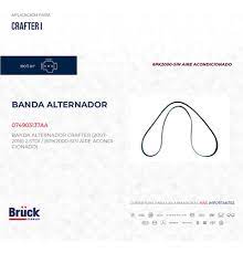 BANDA ALT CRAFTER TDI S/AIRE 08-09 (BRUC