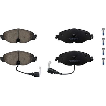 BALATA (DEL) GOLF A7 AUDI A3 ATECA LEON CUPRA (1.4TSI)(PAGID/ORIGI)(C/SENSOR) 8V0 698 151 S 5Q0-698-151-AJ 5QD 698 151