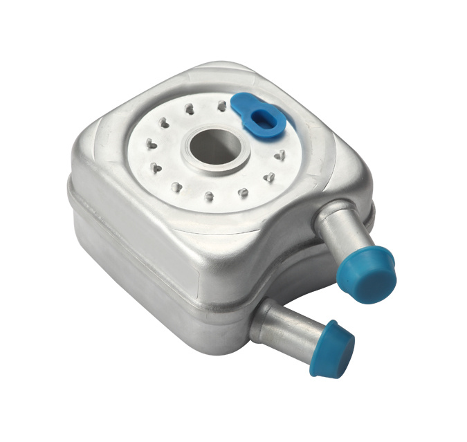 RADIADOR ACEITE (SANDWICH) MK A2 A3 COMBI 1800 MK A4 A5 NB 97-99 (2.0 LTS) DERBY 97-02 EUROVAN (2.0-2.8 LTS) SHARAN (2.8 LTS)