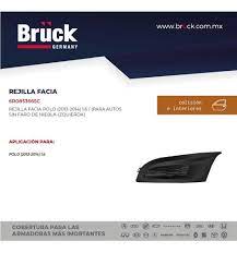 REJILLA POLO 13-14 FACIA IZQ (SIN FARO)