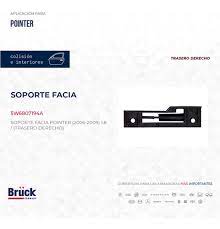 SOPORTE FACIA (TRAS) POINTER (DER) (06-09)