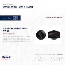 SWITCH LUCES (S/FAROS NIEBLA) MK A4 A5 NB POINTER SHARAN
