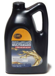 ACEITE (15W-40) MINERAL API SL GARRAFA 5 LT