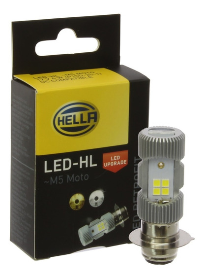 FOCO LED M5 MOTO 12V 6500K 6W 1 PZA