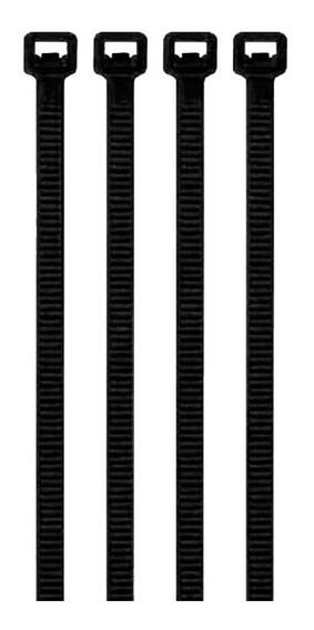 CINCHO PLASTICO NEGRO GRANDE 370 MM NYLON (COSTO POR PZA)