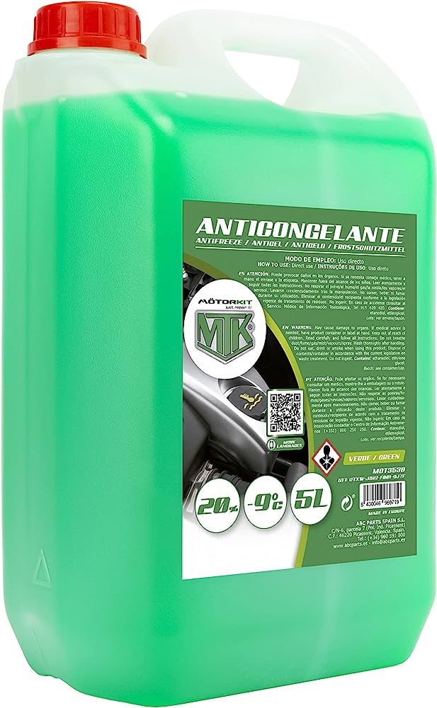 ANTICONGELANTE (VERDE) 4 LTRS ALFA