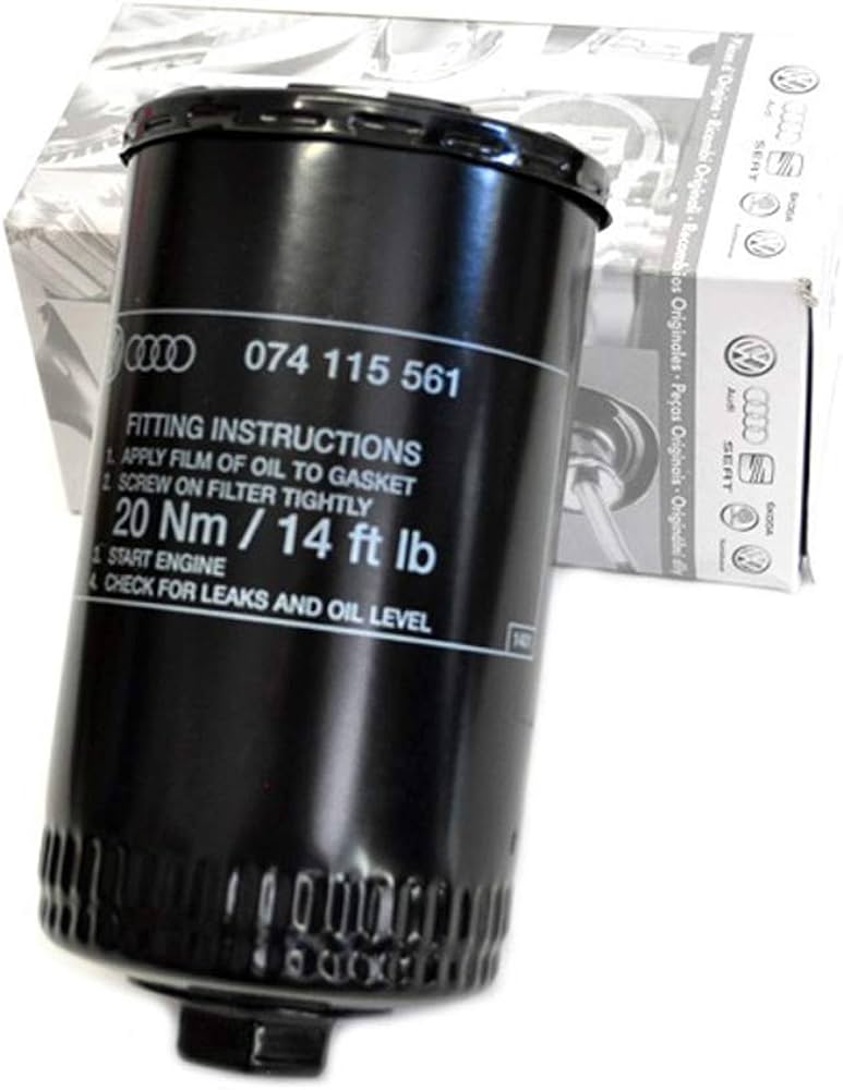 FILTRO ACEITE EUROVAN V5 MOTOR A GASOLINA 2.5 ORIGINAL