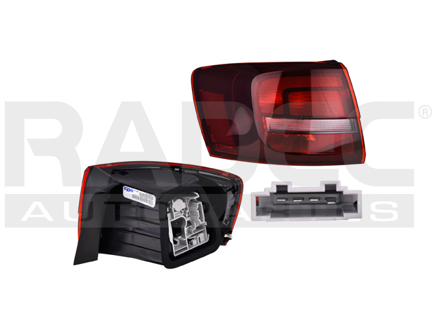 CALAVERA *EXT/IZQ* JETTA A6 15-18 OBSCURA C/LEDS
