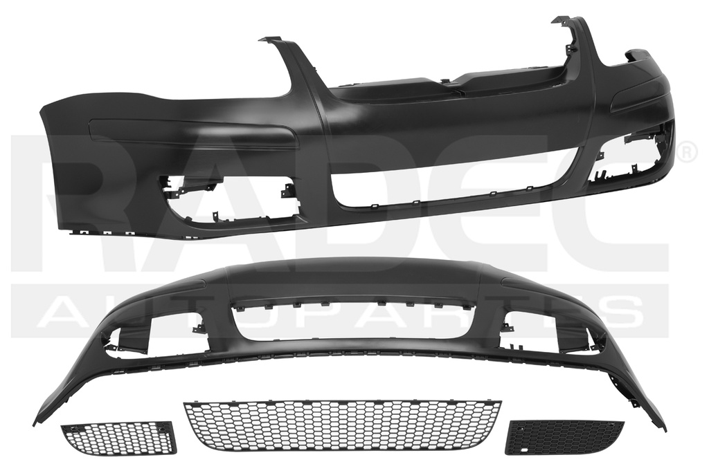 FASCIA (DEL) MK A5 CLASICO 08-15 C/REJILLA S/HOYO P/FARO