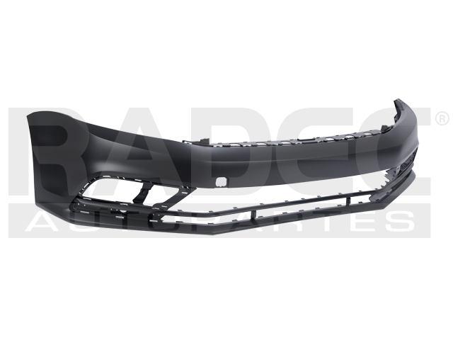 FASCIA (DEL) JETTA A6 BICENTENARIO 15-18 S/HOYO P/SENSOR P/PINTAR TDI/LIVE/FEST/COMFORTLINE/HIGHLINE/TRENDLINE/SPORTLINE L4/L5 4/5 CILINDROS 2.0/2.5L 4 PUERTAS 5C6-807-217