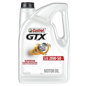 ACEITE (20W-50) MINERAL GTX 3X PROTEC 5 LTRS CASTROL