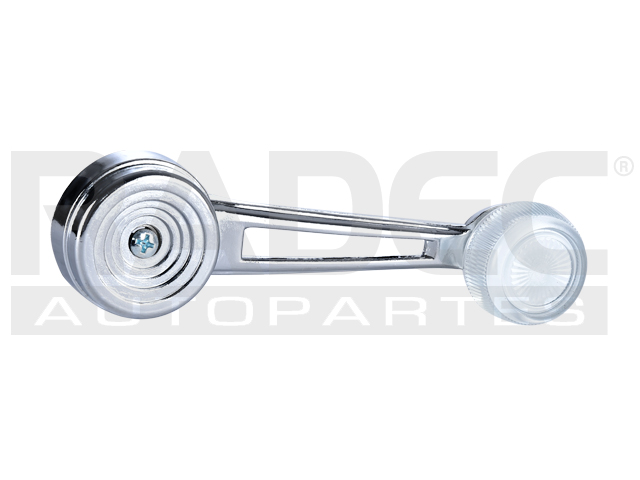 MANIJA ELEVADOR FD PICK UP 80-96 CROMADA PERILLA TRANSPARENTE