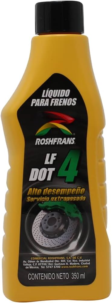 LIQUIDO FRENO DOT4 950ML  ROSFR