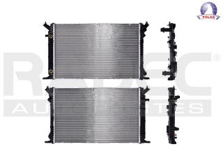 RADIADOR AUDI  A4 09-16 A5 A6 Q5 L4 1.8/2.0 LTS C/S AA AUT 28 1/3X18 3/7X26MM ALUM SOLD POLAR
