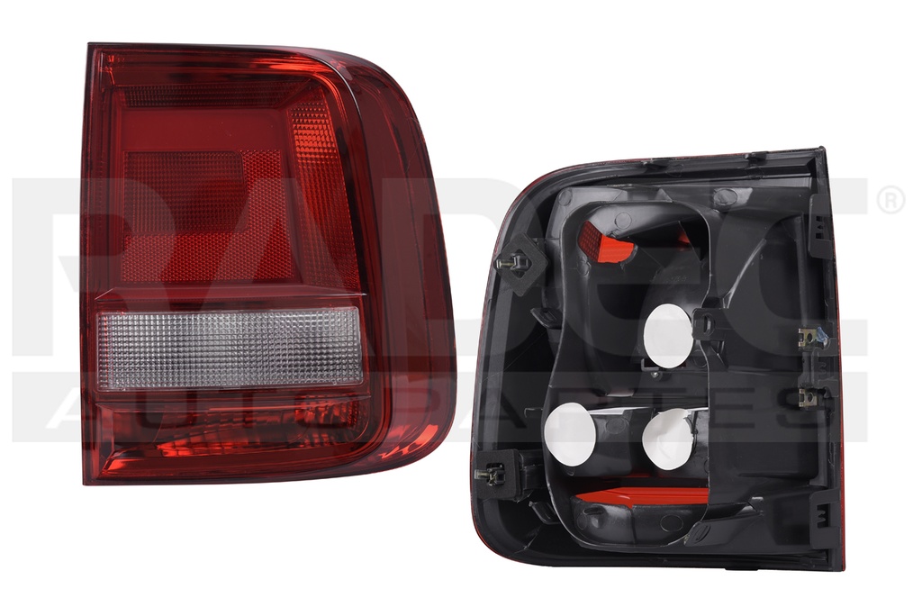 CALAVERA (DER)(17-23) SAVEIRO ROJO/BLANCO S/FOCO 5U7-945-096