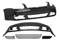 FASCIA (DEL) MK A5 CLASICO 08-15 C/REJILLA S/HOYO P/FARO 1JM-807-217 203-3112-33