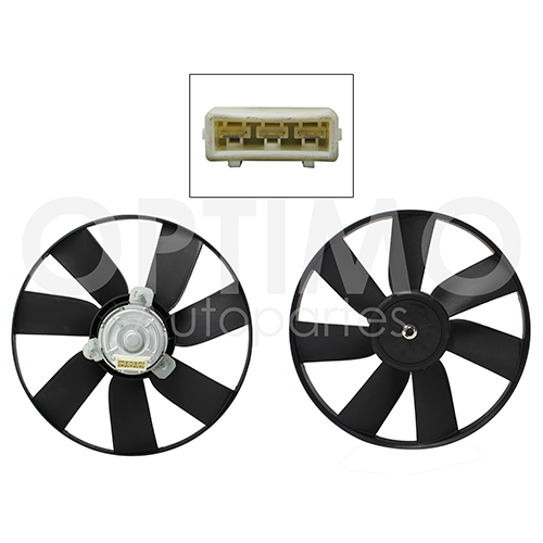 MOTOVENTILADOR (S/AIRE)(3 PINES) MK A3 DERBY IBIZA (MOTOR/ASPA) 1H0-959-455