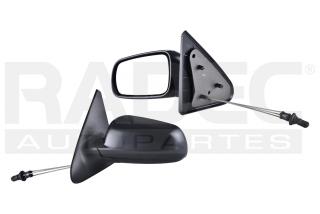 ESPEJO (IZQ/2PTRS/MAN)POINTER 00-09 CORRUGADO NEGRO