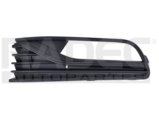 REJILLA FASCIA (DER) POLO 15-20 C/HOYO P/FARO LINEA ANTERIOR SPORTLINE/DESIGNSOUND/ALL STAR L4 4 CILINDROS 1.2/1.6L 5 PUERTAS