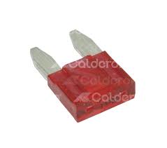 FUSIBLE (10 A) ROJO MINI