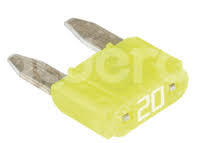 FUSIBLE (20 A) AMARILLO MINI