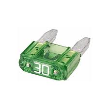 FUSIBLE (30 A) VERDE MINI