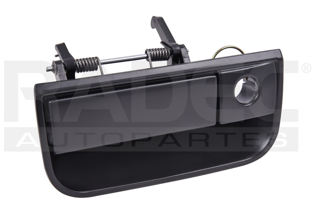 MANIJA (TAPA/TRAS) SAVEIRO 10-16 NEGRO C/HOYO S/CILINDRO S/LLAVE BATEA