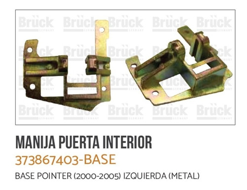 BASE MANIJA (INT/IZQ/DEL/TRAS)(METAL) POINTER