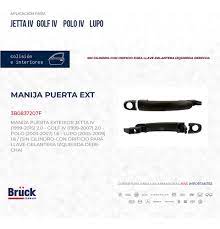 MANIJA (DEL/IZQ/DER) MK A4 A5 POLO LUPO (SIN CILINDRO)