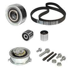 KIT DISTRI TRANSPORTER AMAROK VENTO 2.0 DIESEL (BANDA POLEA TENSOR 2 RODILLOS TORNILLOS) SIN BOMBA DE AGUA